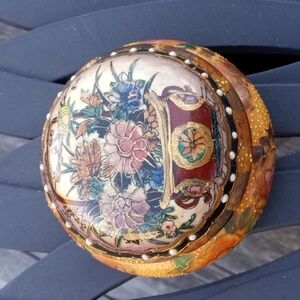 Vintage Satsuma Trinket Dish